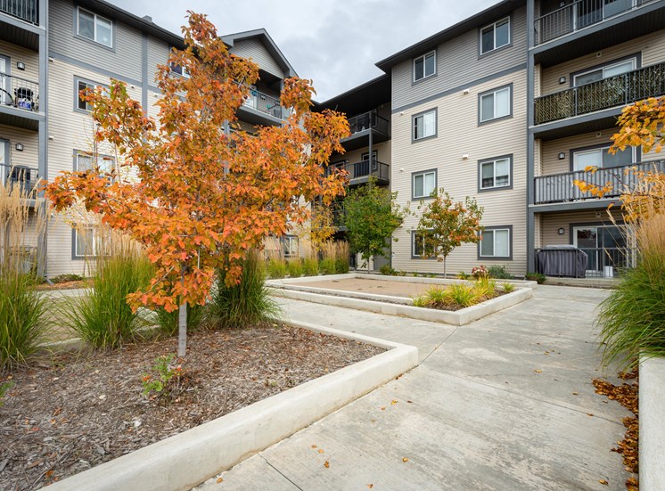 Entro residential rental apartments green spaces